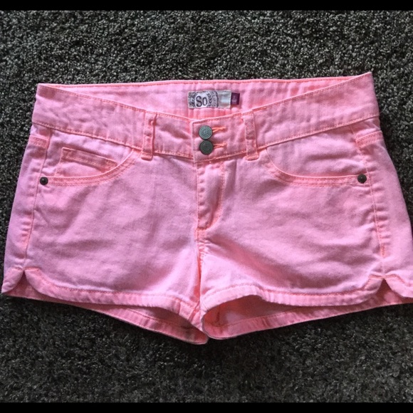 SO Pants - SO TANGERINE SHORTS